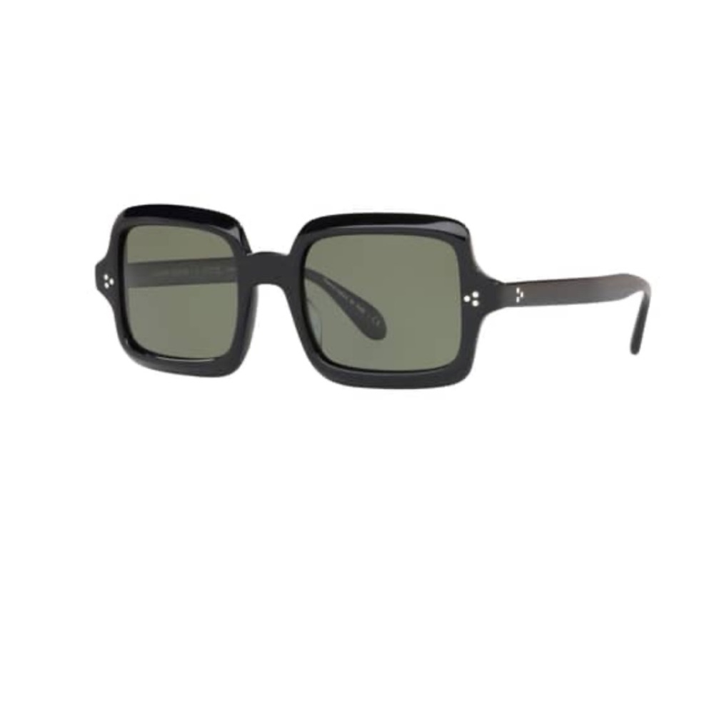 Oliver People’s Avri Square Tortoise Polarized Sunglasses 50mm New - Picture 2 of 13